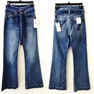 7fam Tailorless Paperbag Dojo Jeans In 